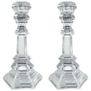 COPY - NEW TIFFANY & CO PLYMOUTH GLASS CANDLESTICK HOLDER